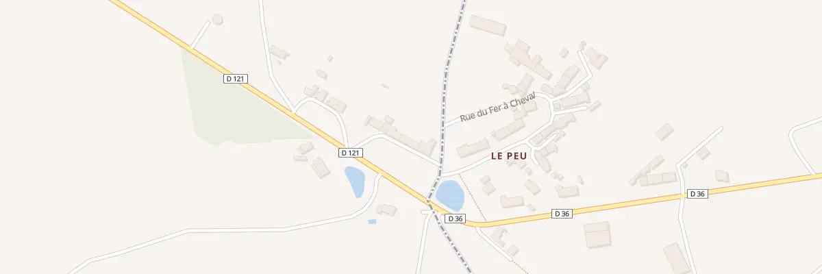 Plan du 4 Le Peu de Tilly à Coulonges-les-Hérolles