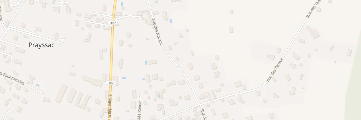 Plan du 10 Rue des Noyers à Prayssac
