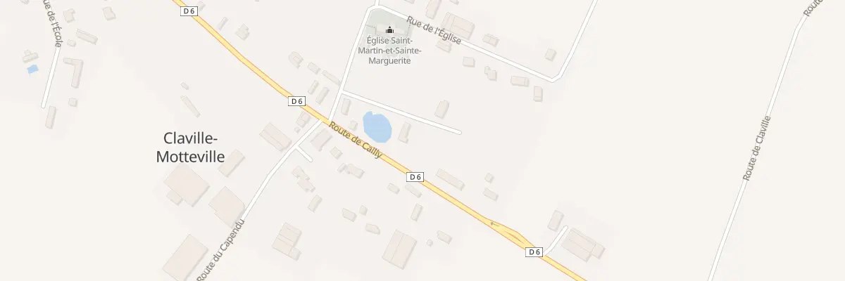 Plan du 5009A Le Village à Claville-Motteville