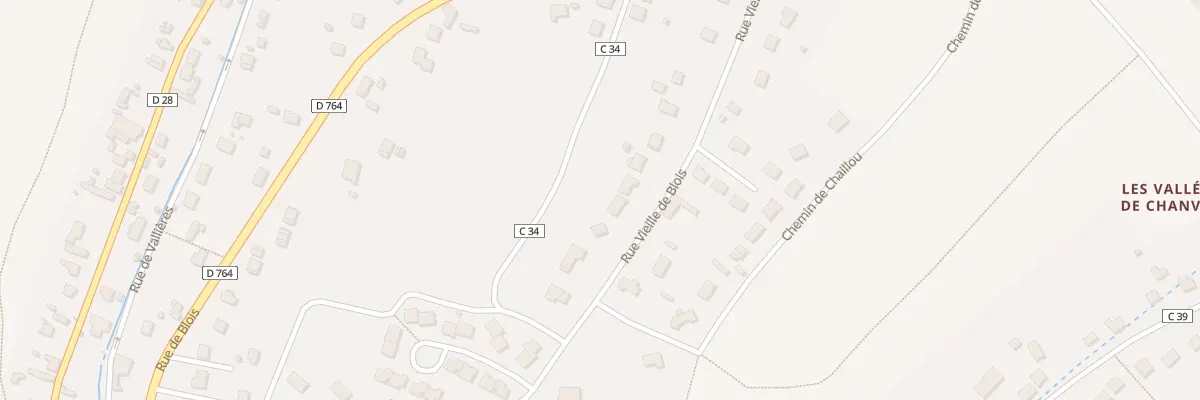 Plan du 43 Rue Vieille de Blois à Montrichard Val de Cher