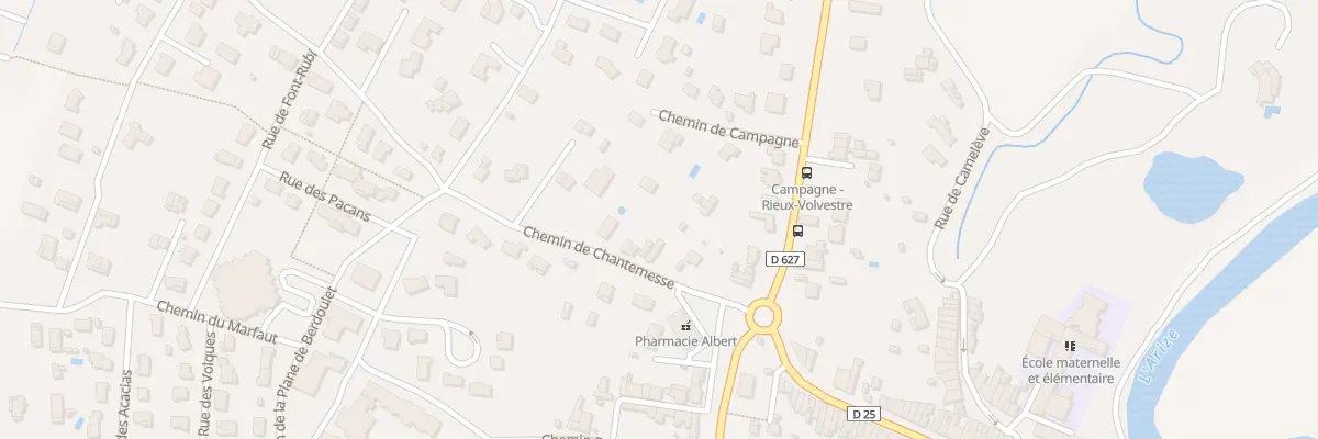 Plan du 6B Che de Chantemesse à Rieux-Volvestre