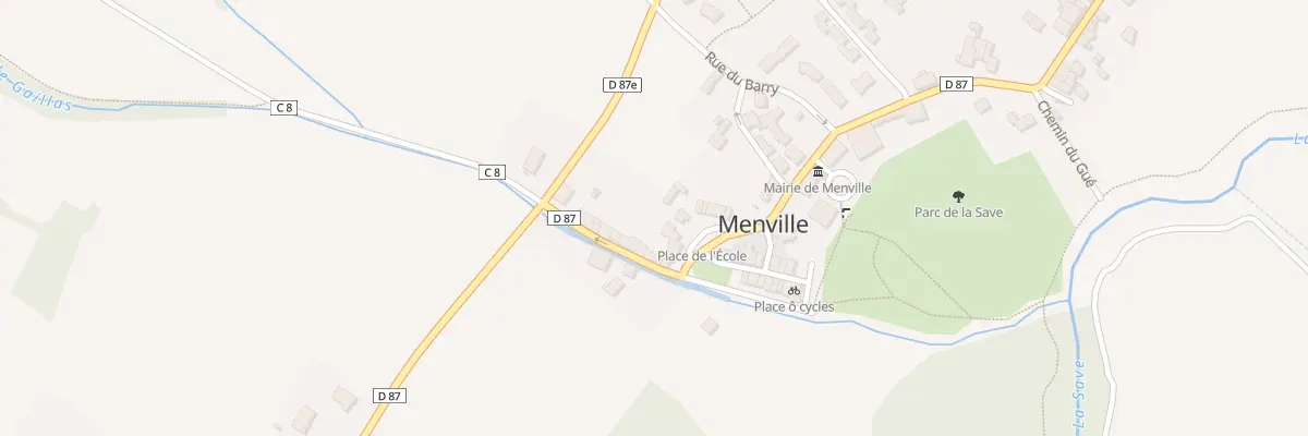 Plan du 5 Pl de l’Ecole à Menville
