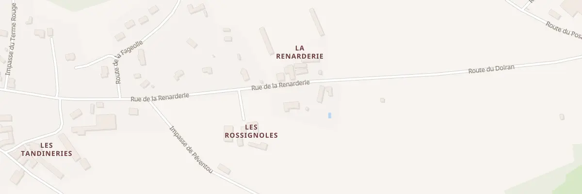 Plan du 648 Rue de la Renarderie à La Chapelle-Aubareil