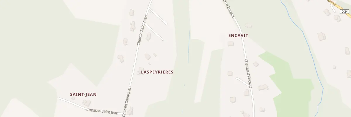 Plan du 3B Che St Jean à Lévignac