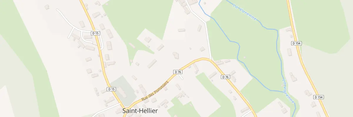 Plan du 550 Rue des Pommiers à Saint-Hellier