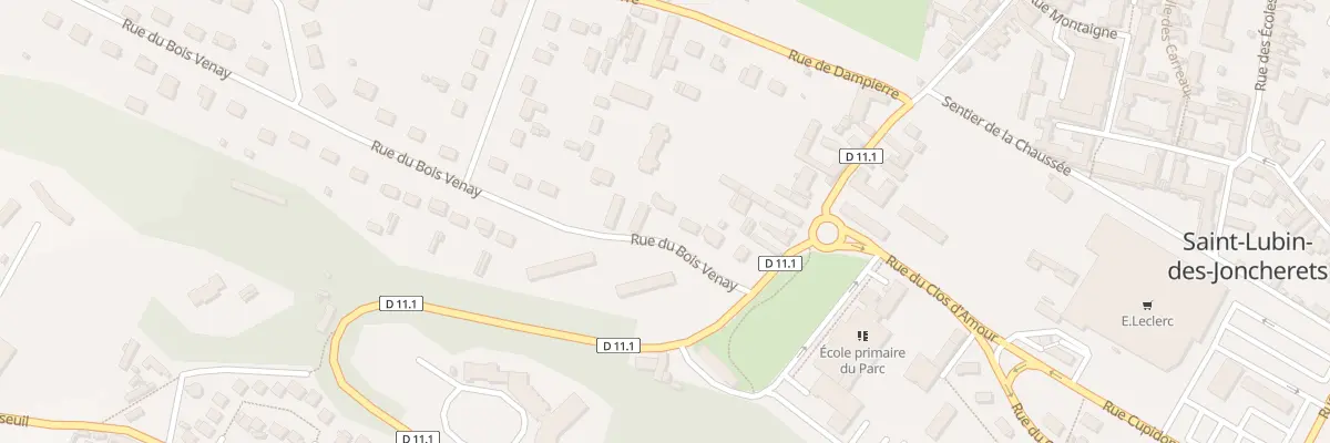 Plan du 4 Rue du Bois Venay à Saint-Lubin-des-Joncherets
