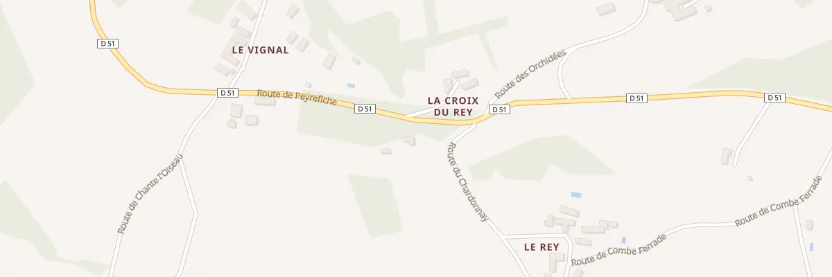 Plan du 95 La Croix du Rey à Campagnac-lès-Quercy