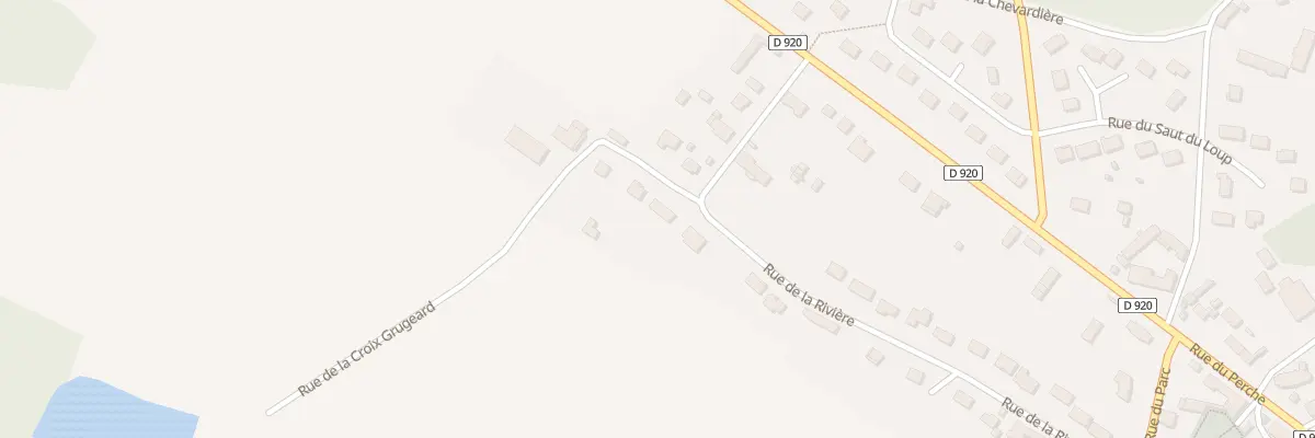 Plan du 1 Rue de la Croix Grugeard à Landelles