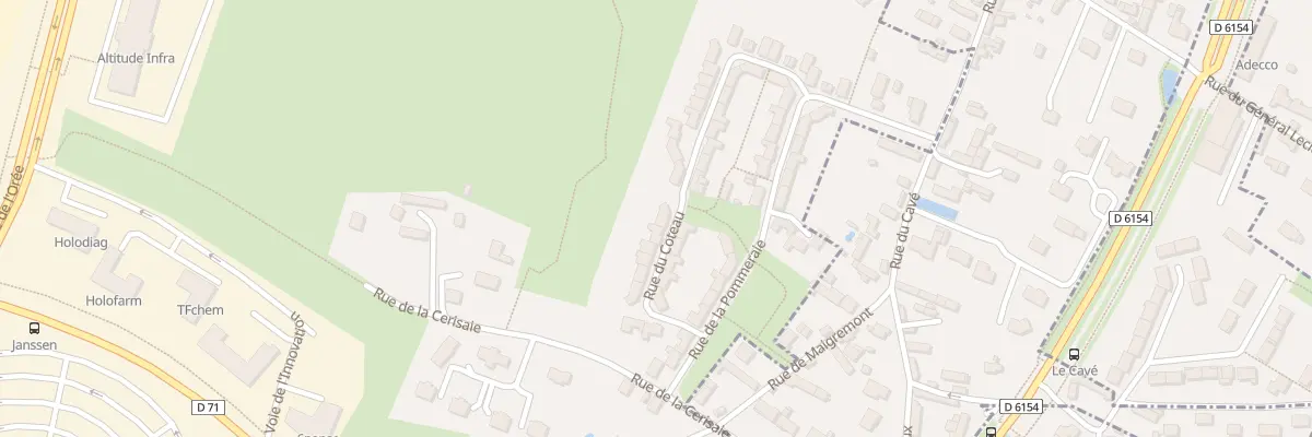 Plan du 28 Rue du Coteau à Val-de-Reuil
