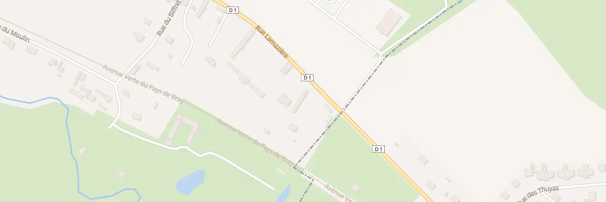 Plan du 568 Rue Lamaziere à Saint-Aubin-le-Cauf