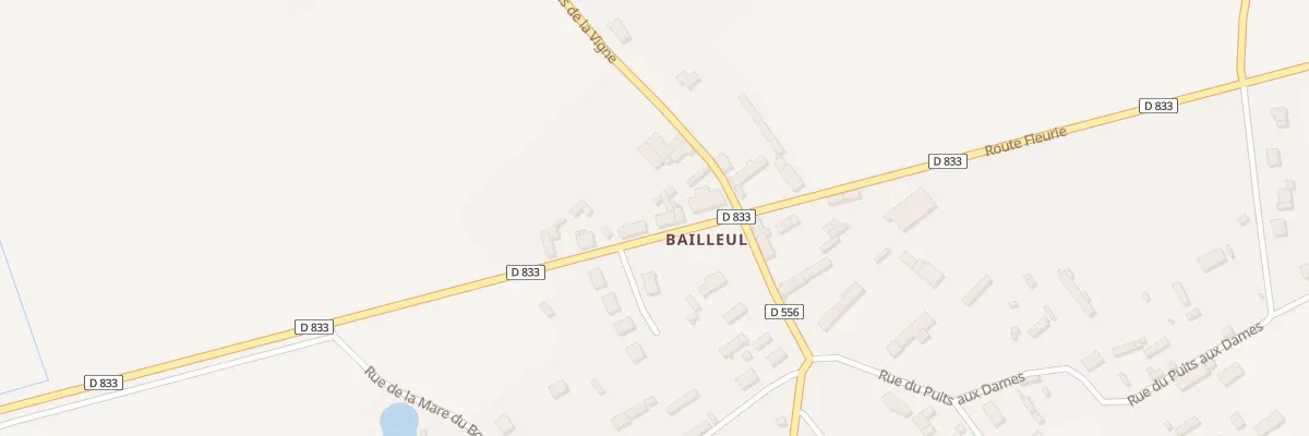 Plan du 6 Rte Fleurie à Chavigny-Bailleul