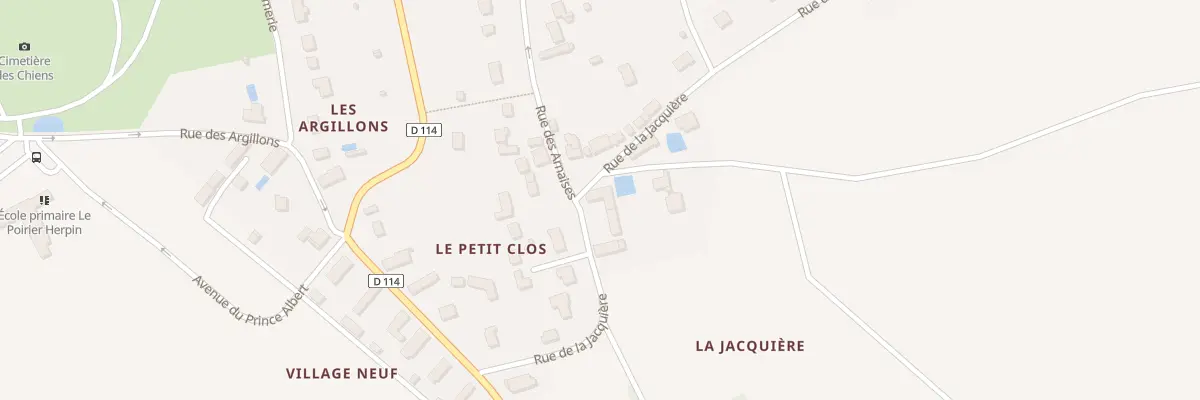 Plan du 4 Rue de la Jacquière à Chaumont-sur-Loire