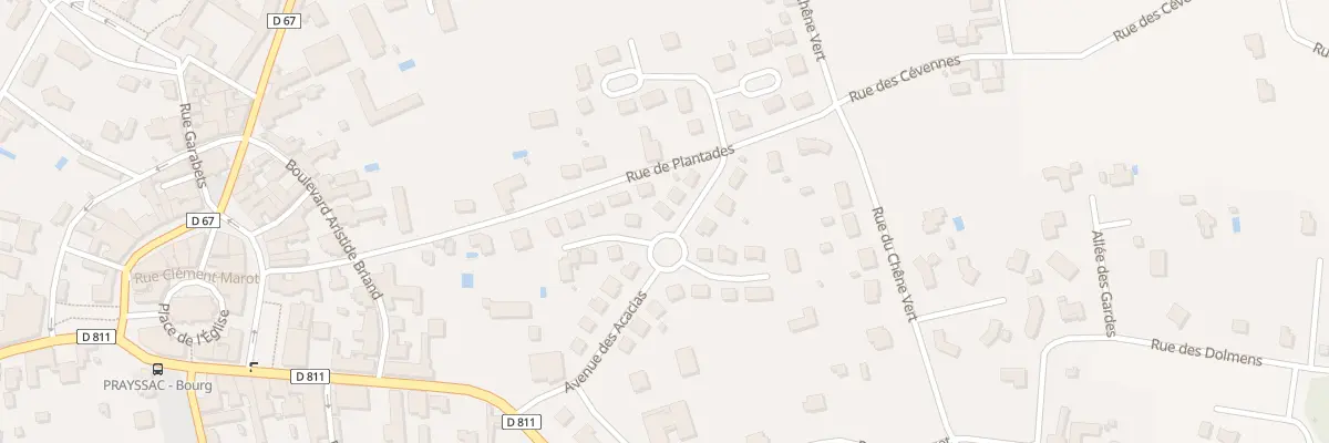 Plan du 17 Av des Acacias à Prayssac