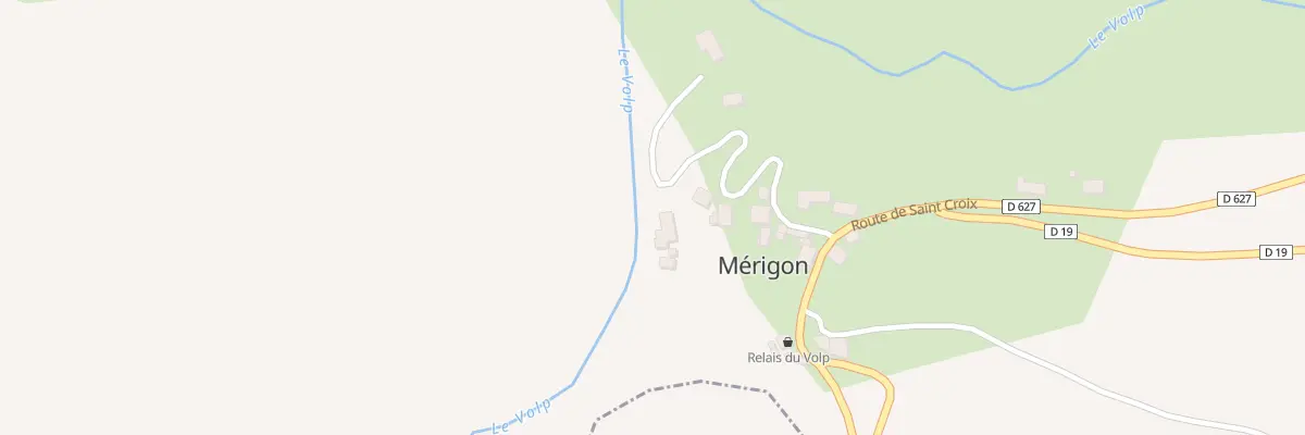 Plan du 34 Village à Mérigon