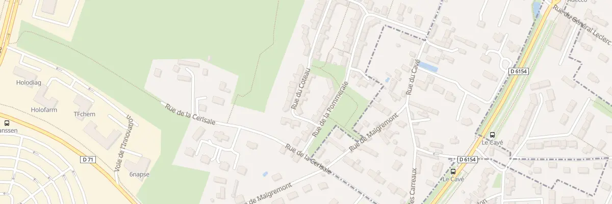 Plan du 25 Rue du Coteau à Val-de-Reuil
