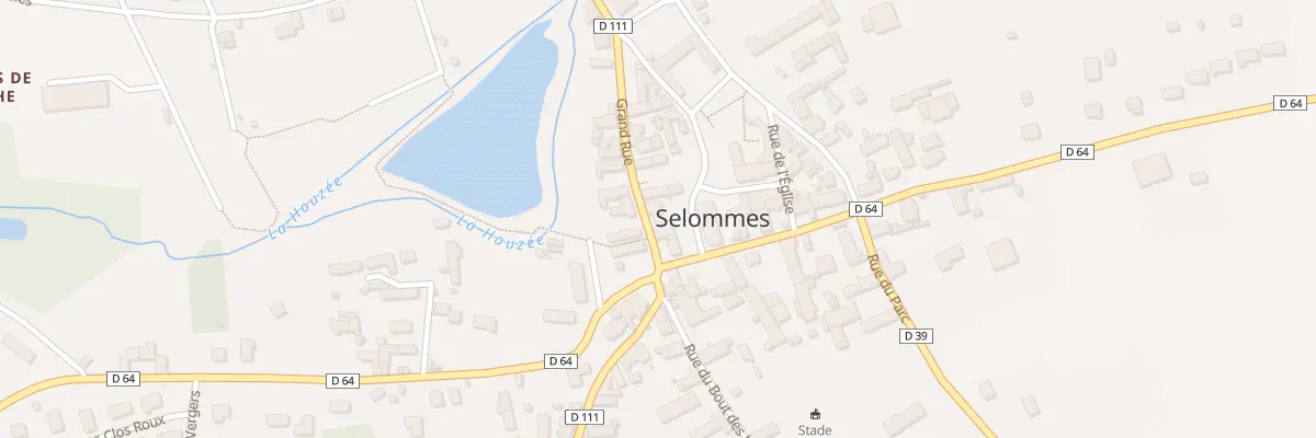 Plan du 3 Grande Rue à Selommes