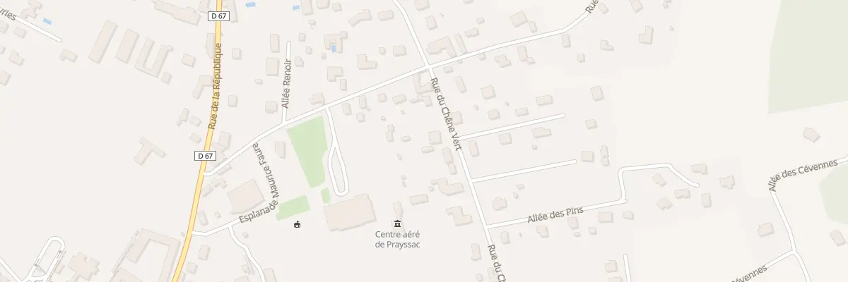 Plan du 47 Rue du Chêne Vert à Prayssac