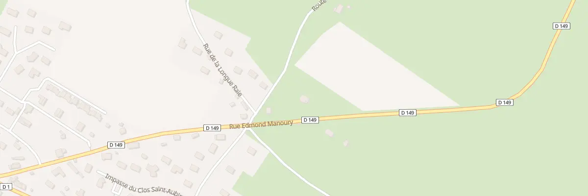 Plan du 50 Rte de Blesdal à Saint-Aubin-le-Cauf