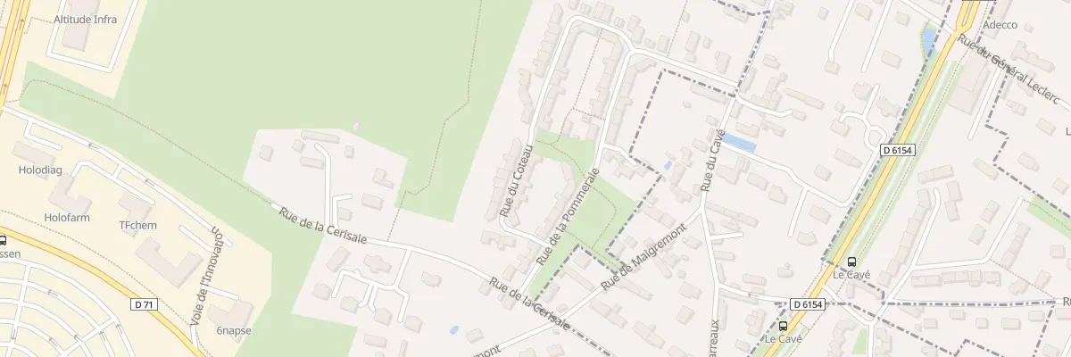 Plan du 21 Rue du Coteau à Val-de-Reuil