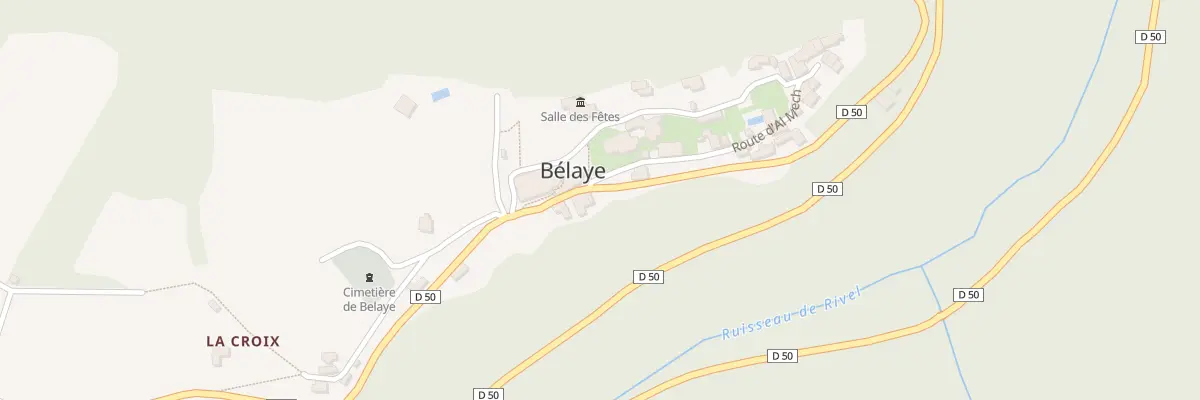 Plan du 56 Rue Côte Vieille à Bélaye
