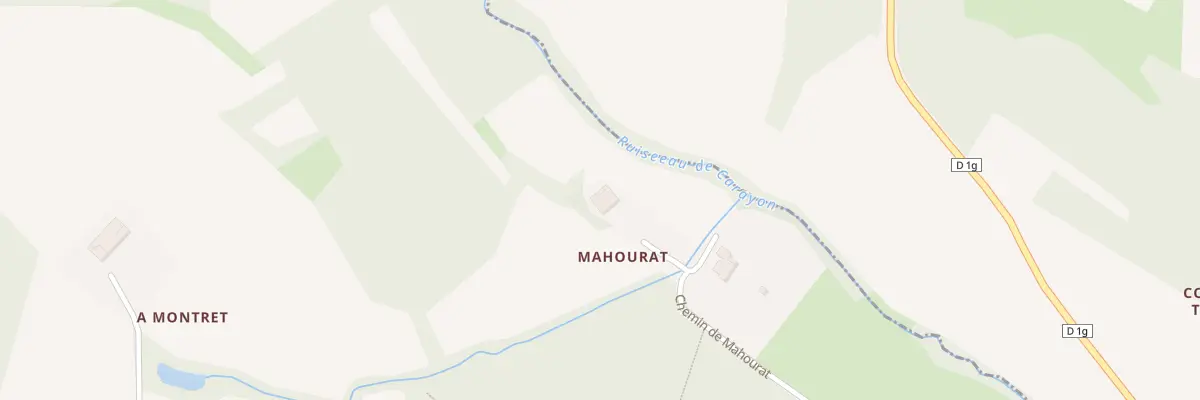 Plan du 55 Mahourat à Bretx