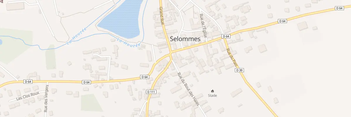 Plan du 1 Car de la Liberation à Selommes