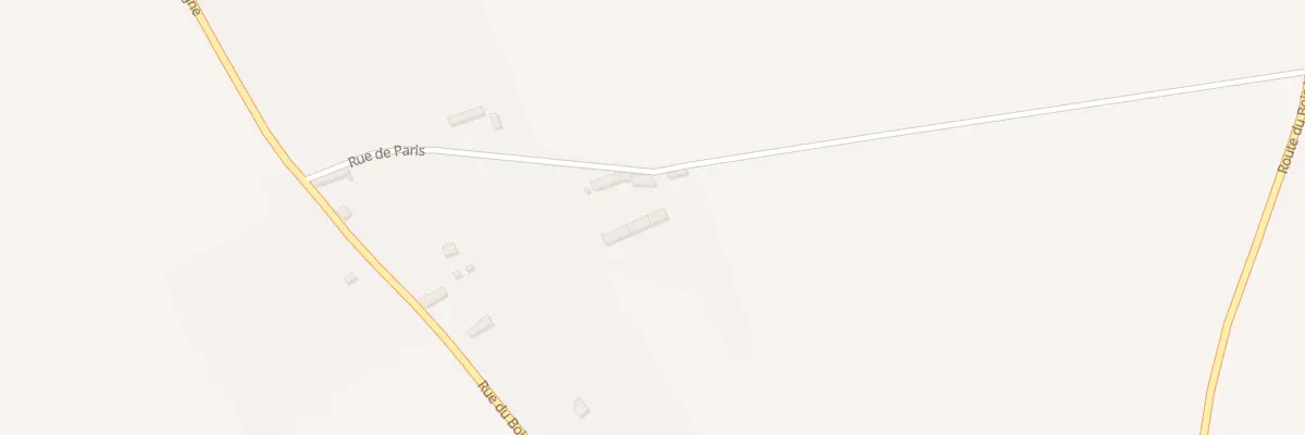 Plan du 2 Rue de Paris à Chavigny-Bailleul