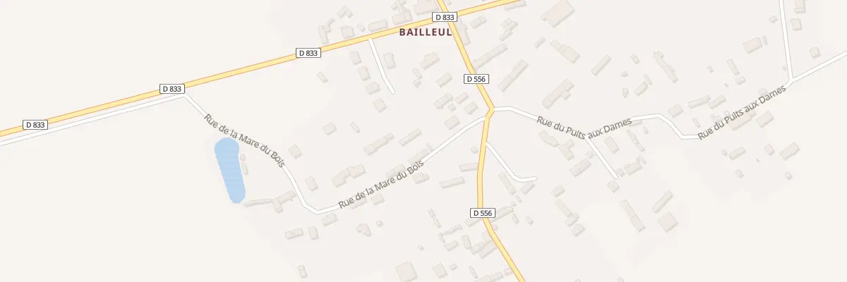 Plan du 6 Rue de la Mare du Bois à Chavigny-Bailleul