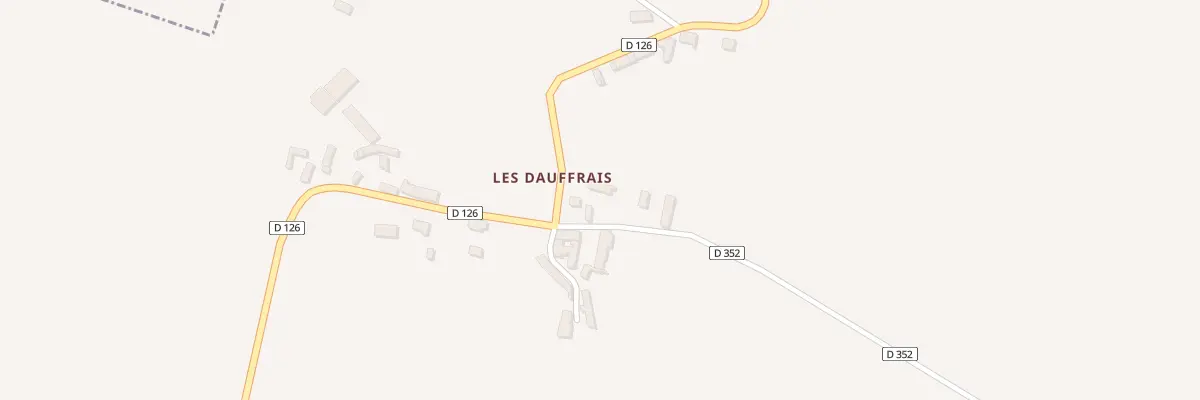 Plan du 4 Les Dauffrais à Illiers-Combray