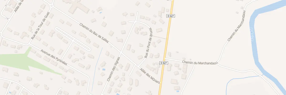 Plan du 3 Rue du Pont de Brunis à Rieux-Volvestre