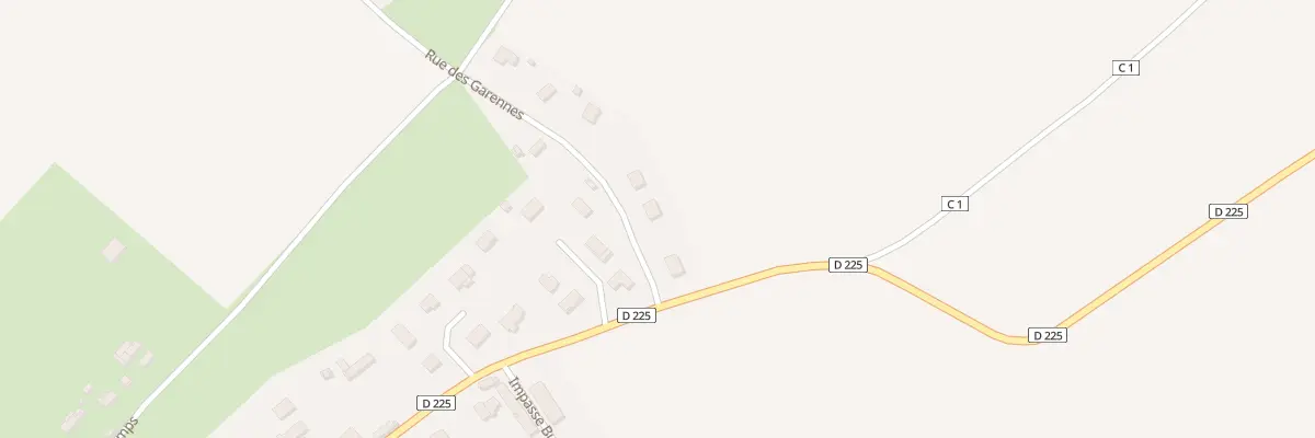 Plan du 2 Rue des Garennes à Grigneuseville