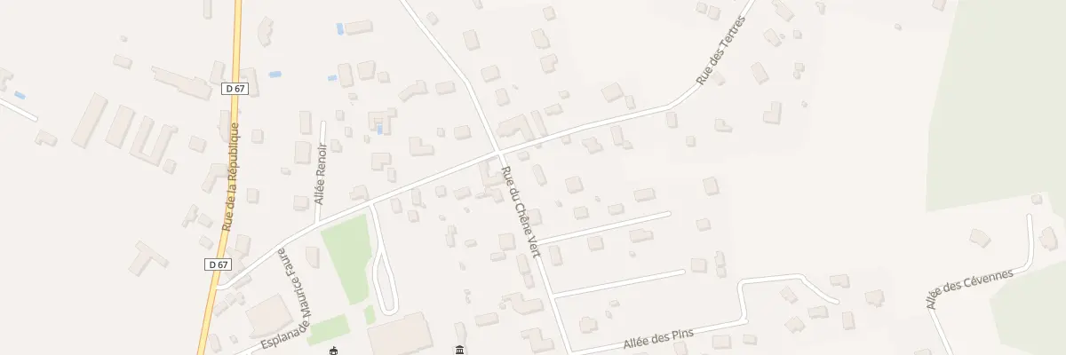 Plan du 52 Rue du Chêne Vert à Prayssac