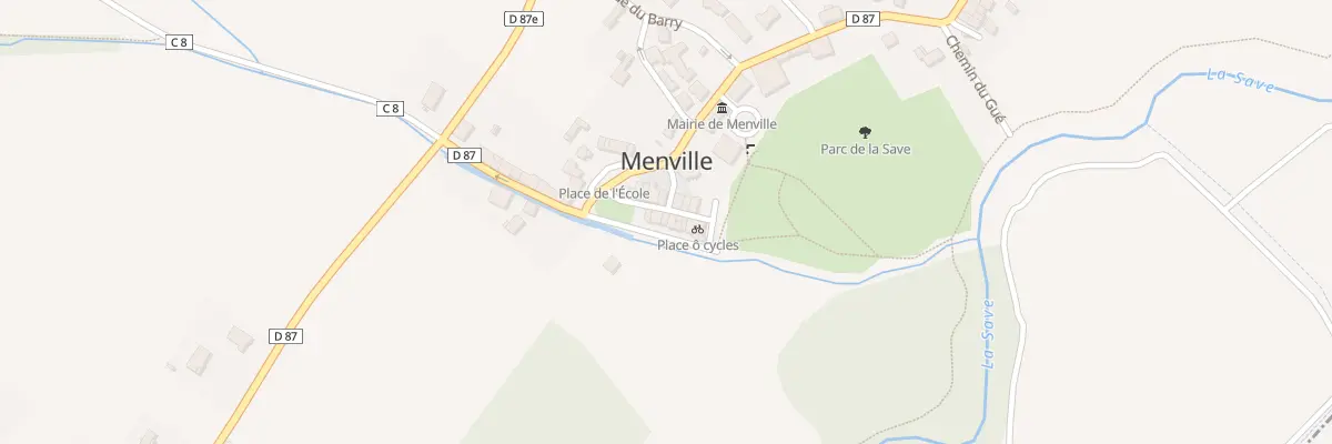 Plan du 49 Village Est à Menville