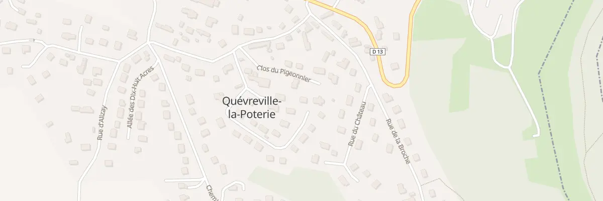 Plan du 3 Rue du Grand Jardin à Quévreville-la-Poterie