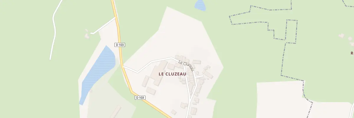 Plan du 11 Le Cluseau à Rancon