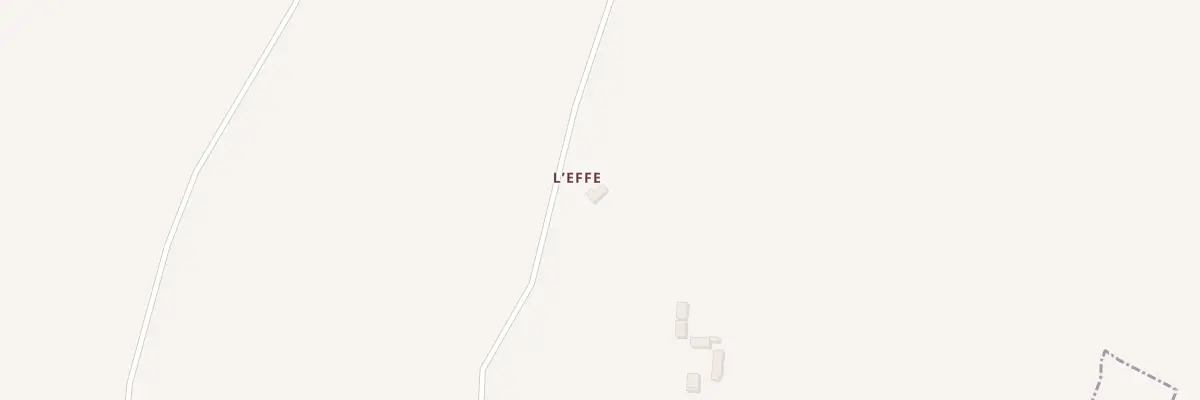 Plan du 1 L’Effe à Lignac