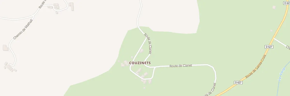 Plan du 64A Cousinets Hameau à Montardit