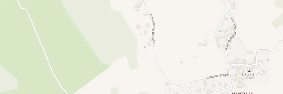 Plan du 247 Imp des Bernats à Marcillac-Saint-Quentin