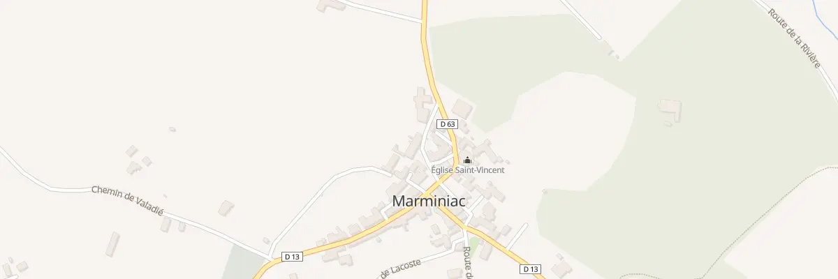 Plan du 1 Rue du Cadenas à Marminiac