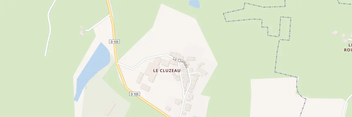 Plan du 5229 Le Cluseau à Rancon
