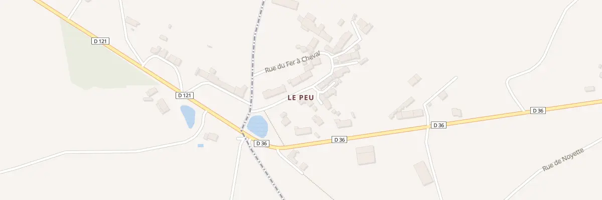 Plan du 4 Rue du Fer à Cheval à Tilly