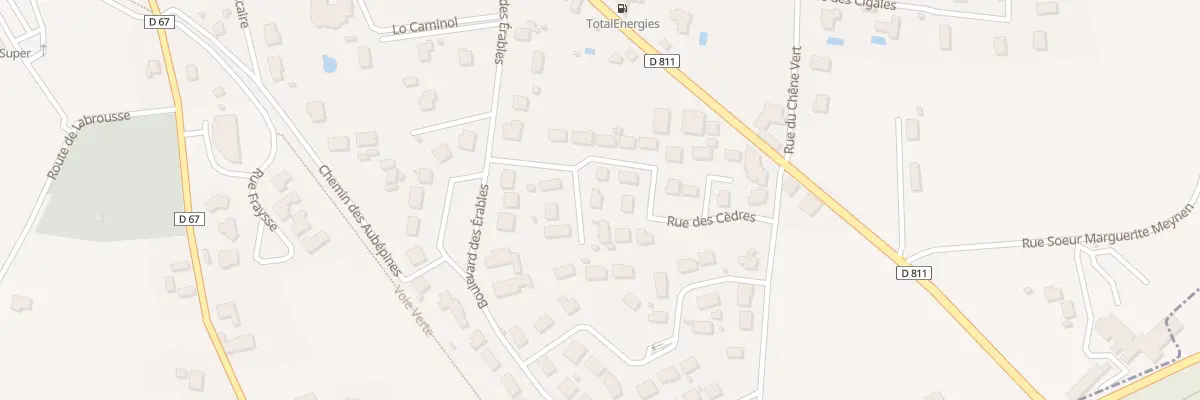 Plan du 2 Rue des Peupliers à Prayssac