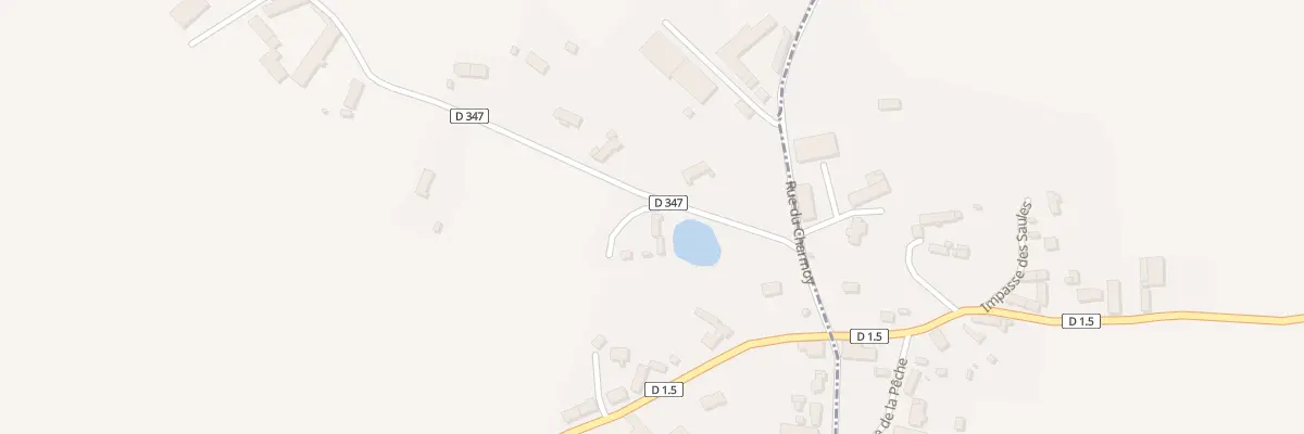 Plan du 60 Guimonvilliers à Pontgouin
