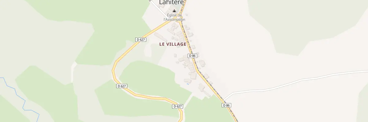 Plan du 22 Le Village à Lahitère