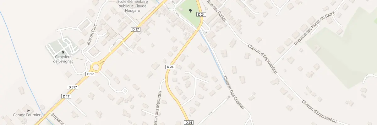 Plan du 9011 Av de Bouconne à Lévignac