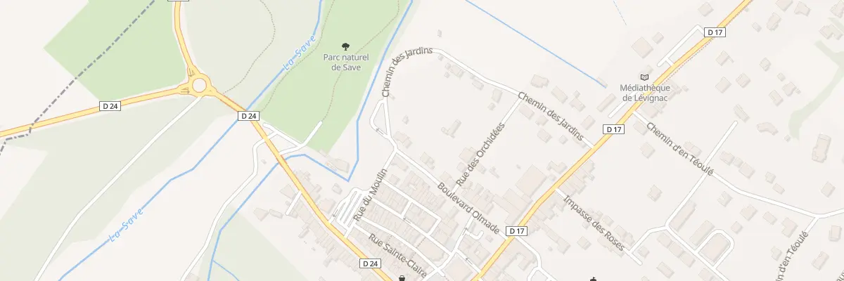 Plan du 20 Bd Olmade à Lévignac