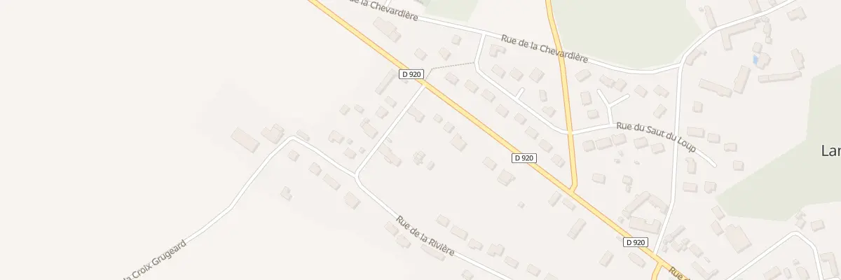 Plan du 33 Rue du Perche à Landelles
