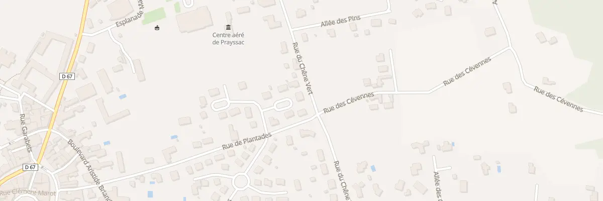 Plan du 31 Rue du Chêne Vert à Prayssac