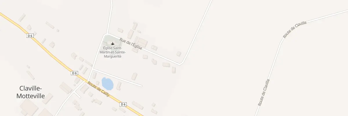 Plan du 6005 Le Village à Claville-Motteville