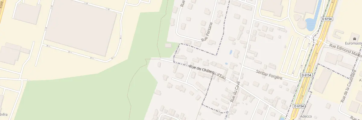 Plan du 12 Rue du Chateau d’Eau au Vaudreuil